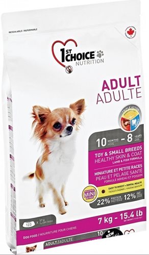 פירסט צ'ויס - בוגר מיני - כבש ואורז 7 ק''ג 1st Choice | פירסט צ'ויס