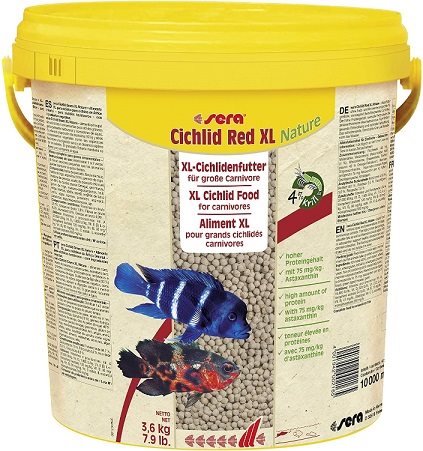 סרה ציקליד רד 10 ליטרים Sera Cichlid Red XL