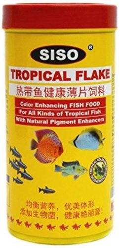 SISO לדגים טרופיים (עלים) 200 גרם/ 1000 מ"ל