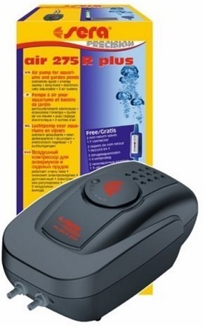 משאבת אוויר לאקווריומים שתי יציאות 275 ליטר Sera