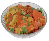 אוכל מדגיש צבע לדגי זהב דפים צפים 500 גרם